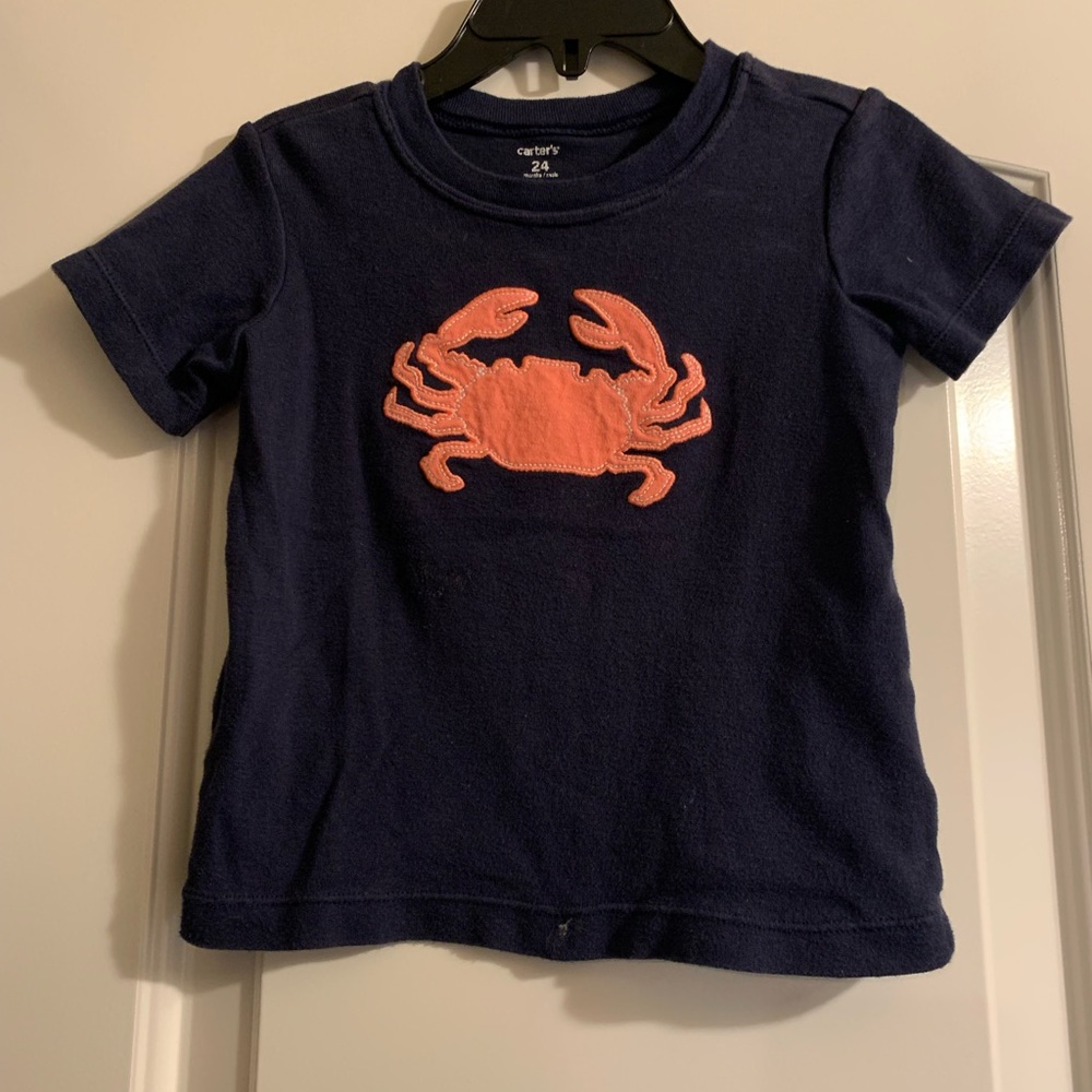 Baby Boy Crab Tee